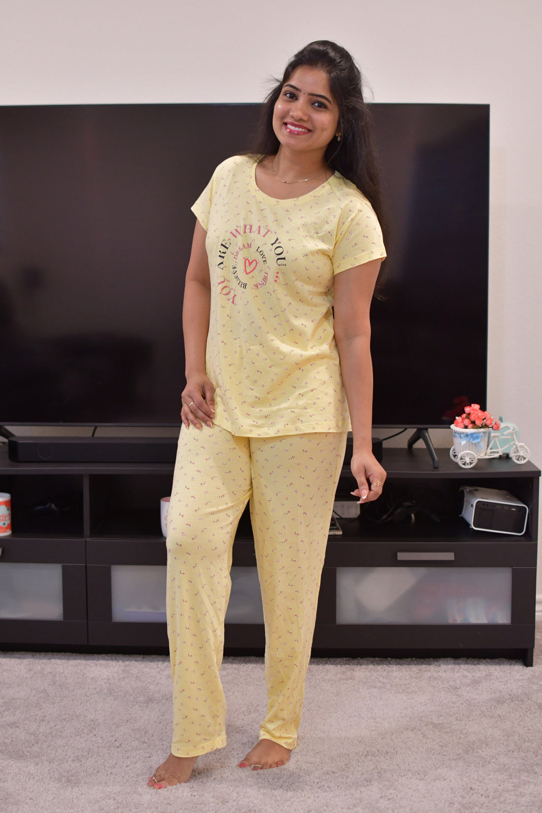 Banyan Juliet T- Shirt Pyjama Set